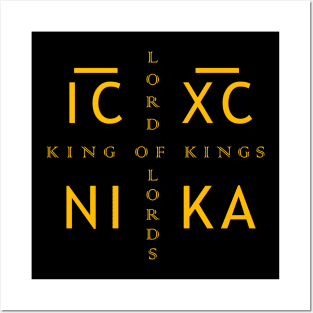 IC XC NIKA (King of Kings, Lord of Lords) Posters and Art